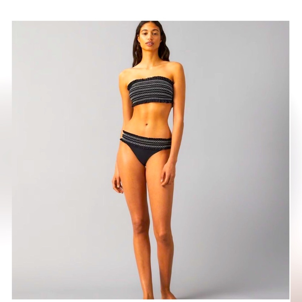 Tory Burch smocked bikini set